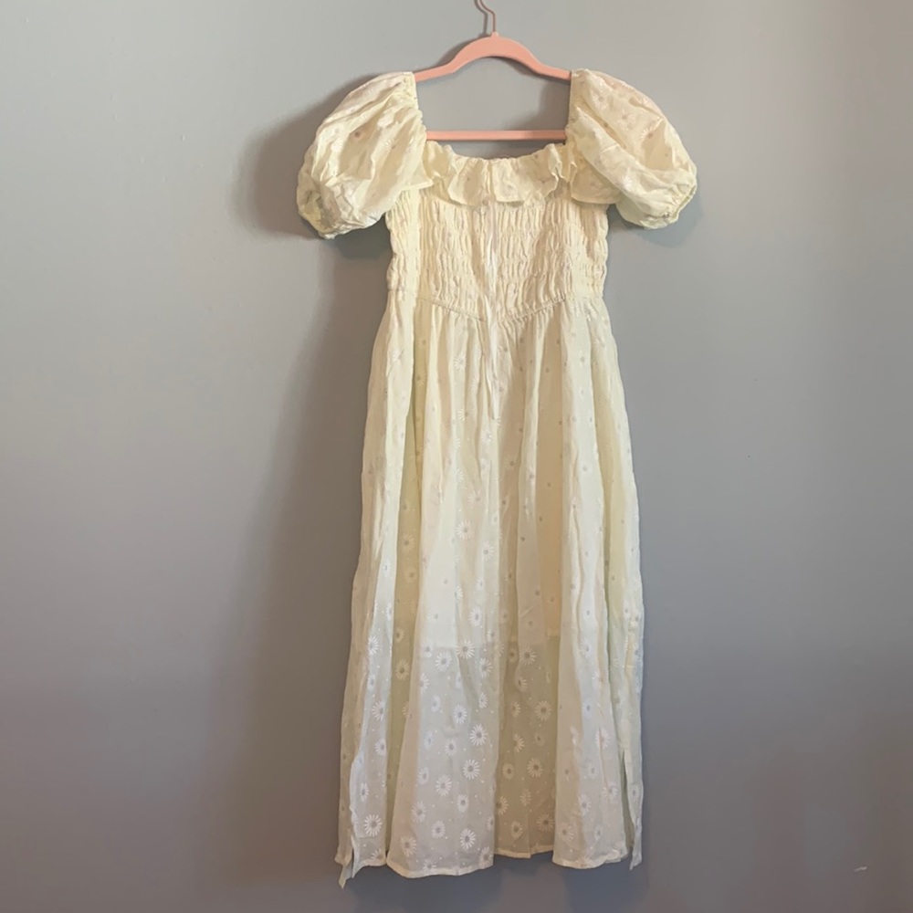 NWT Cottage core prairie Midi Dress